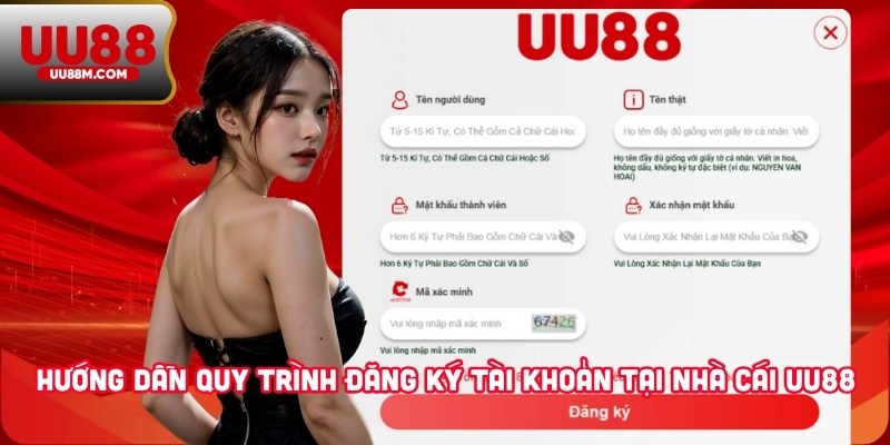 Hướng dẫn quy trình đăng ký tài khoản tại nhà cái UU88