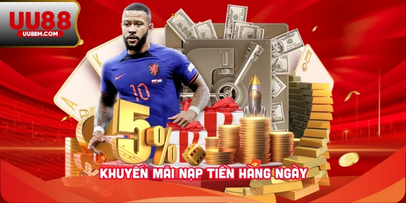Khuyến mãi nạp tiền hàng ngày